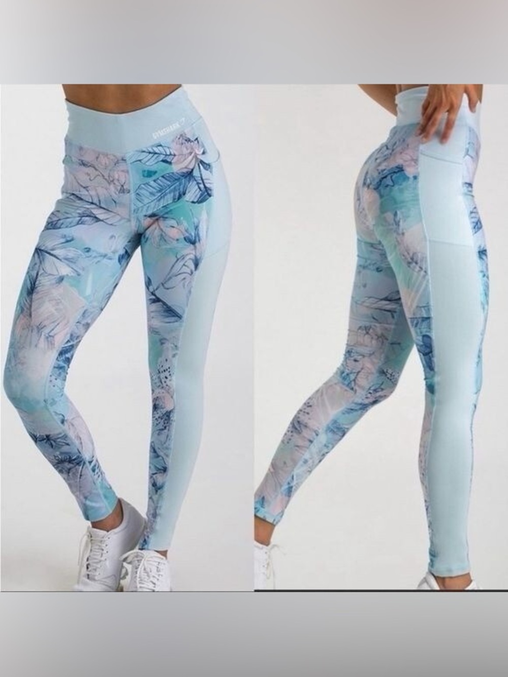 GymShark “efflorescent” bra and legging set